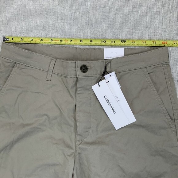 Calvin Klein Men's Straight-Fit Stretch Chino Pants Size 31*30 - Picture 9 of 12